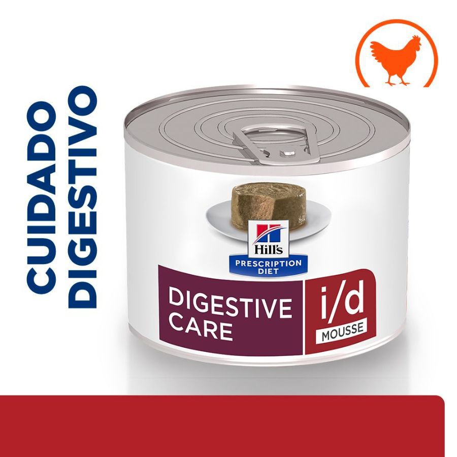 200 g Hill's Prescription Diet i/d Mousse de Pollo lata para gatos, , large Imagen numero 1