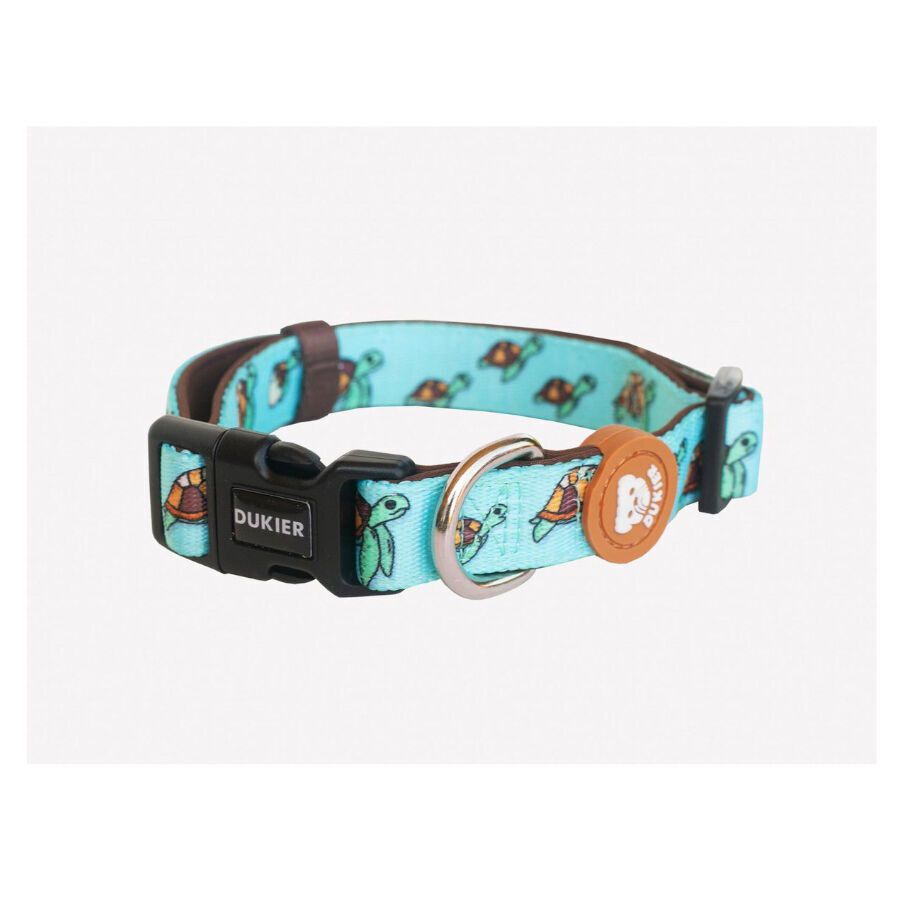 Dukier Collar Estampado Tortugas para perros, , large Imagen numero 1