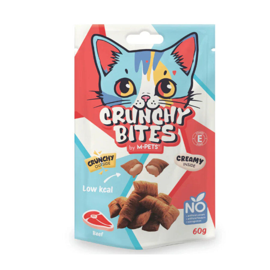 60 g M-Pets Ternera snack crujiente para gatos, , large Imagen numero 1