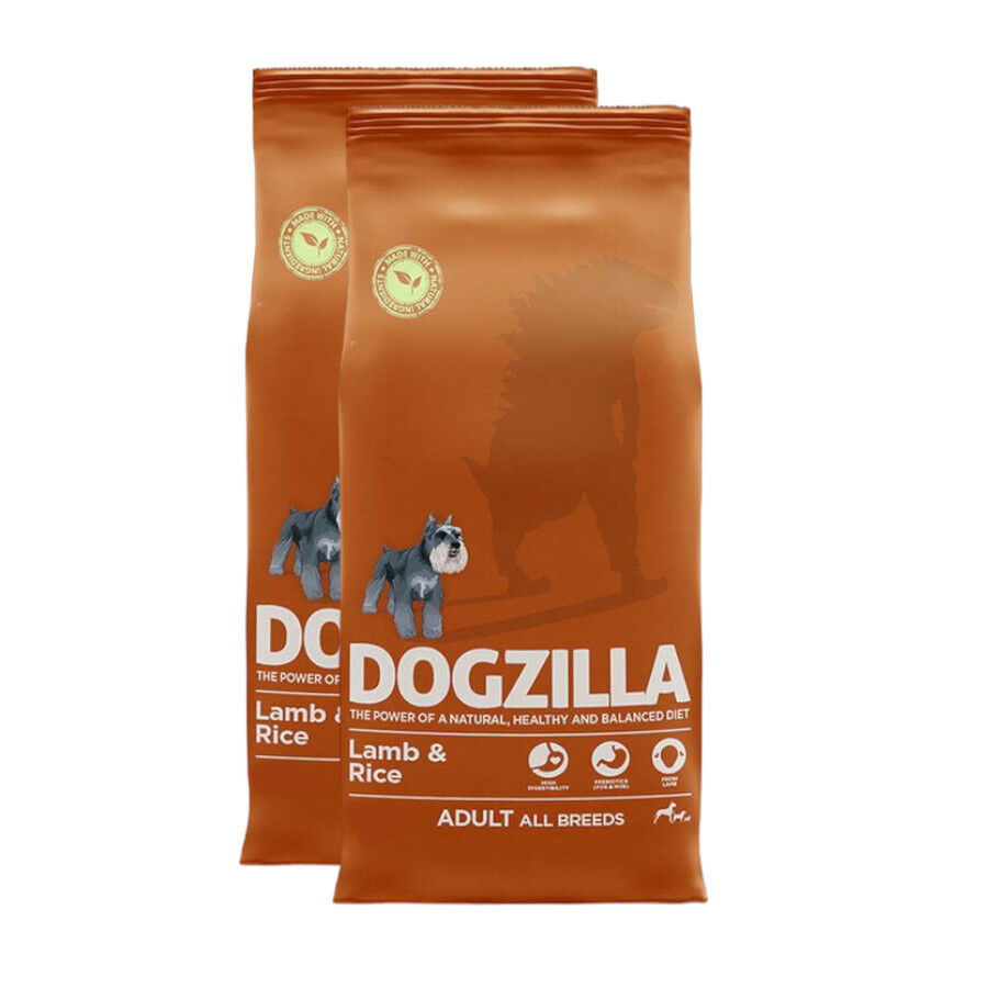 Dogzilla Adult Cordero y Arroz para perros