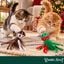 Wonder Christmas Pelota con Plumas y Cascabel Juguete para gatos, , large indicador imagen numero 2