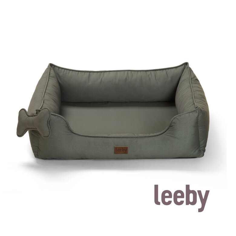 Leeby cama viscoelástica caqui para perros,  Imagen numero 2 Leeby cama viscoelástica caqui para perros, , large Imagen numero 2