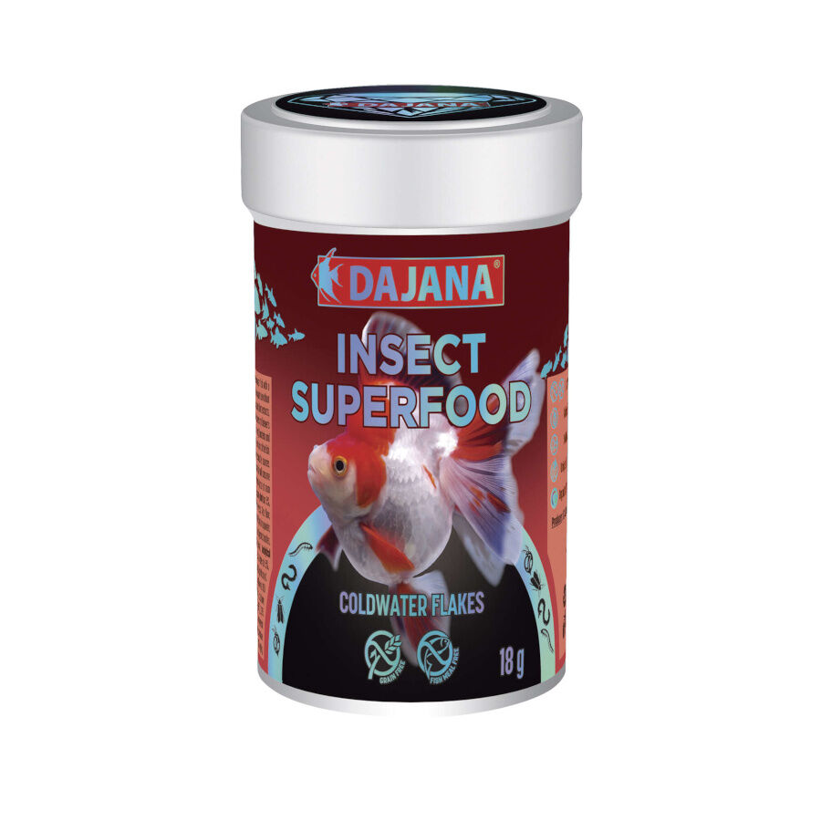 Dajana Insect Superfood Alimento en Escamas para peces de agua fría
