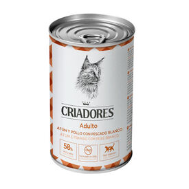 Criadores Adultos At&uacute;n y Pollo lata para gatos