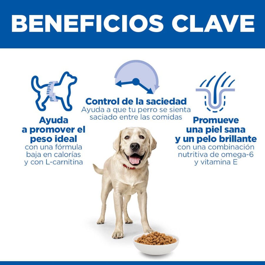 14 kg Hill's Science Plan Light Adult Pollo pienso para perros, , large Imagen numero 5