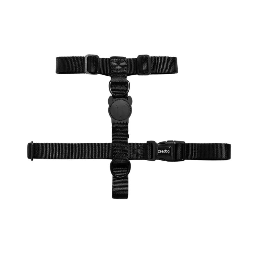 Zeedog Gotham Arnés Negro para perros