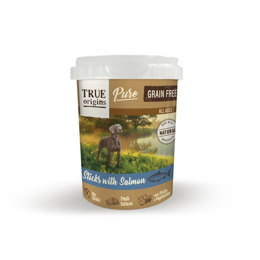 300 g True Origins Pure Salm&oacute;n Barritas para perros, , large Imagen numero 1