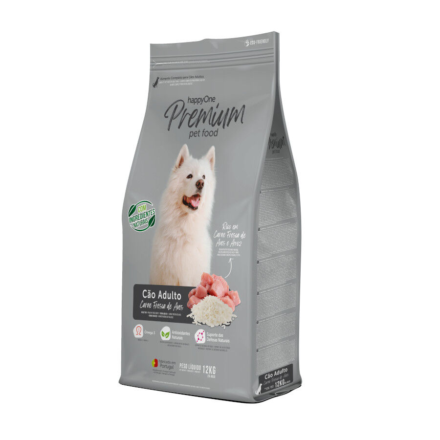 happyOne Premium Adult Carne Fresca de Aves pienso para perros, , large Imagen numero 1