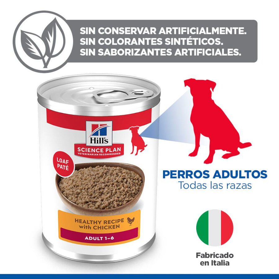 370 g Hill's Science Plan Adult pollo lata para perros, , large Imagen numero 4