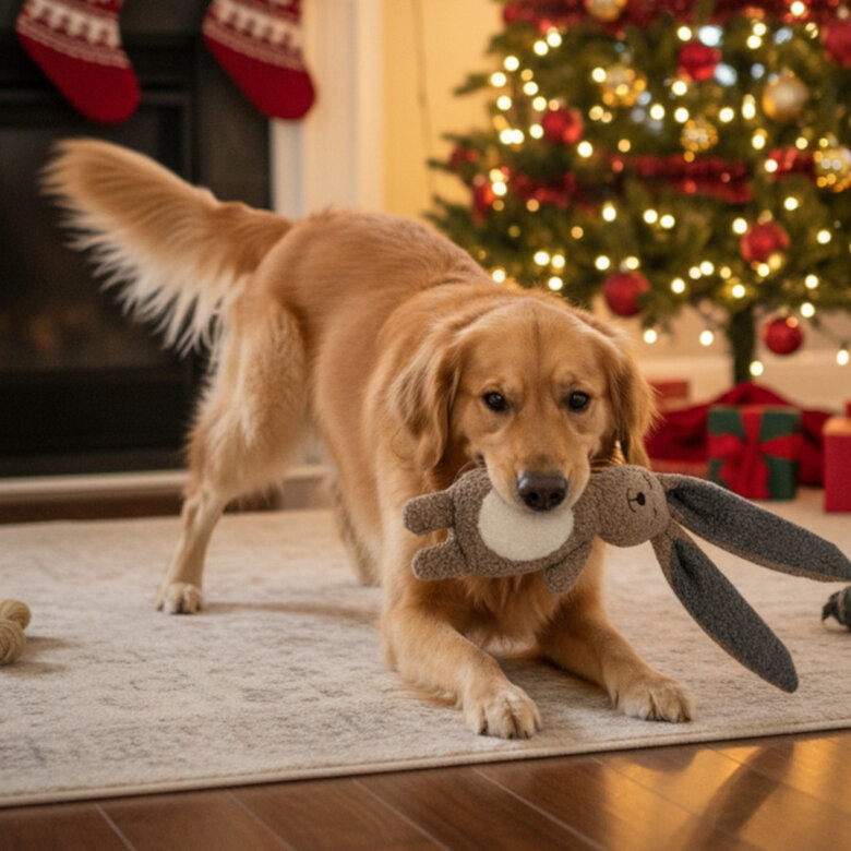 Wonder Christmas Peluche Conejo Navideño para perros,  Imagen numero 3 Wonder Christmas Peluche Conejo Navideño para perros, , large Imagen numero 3