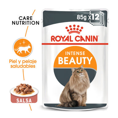 Royal Canin Intense Beauty sobre en salsa para gatos