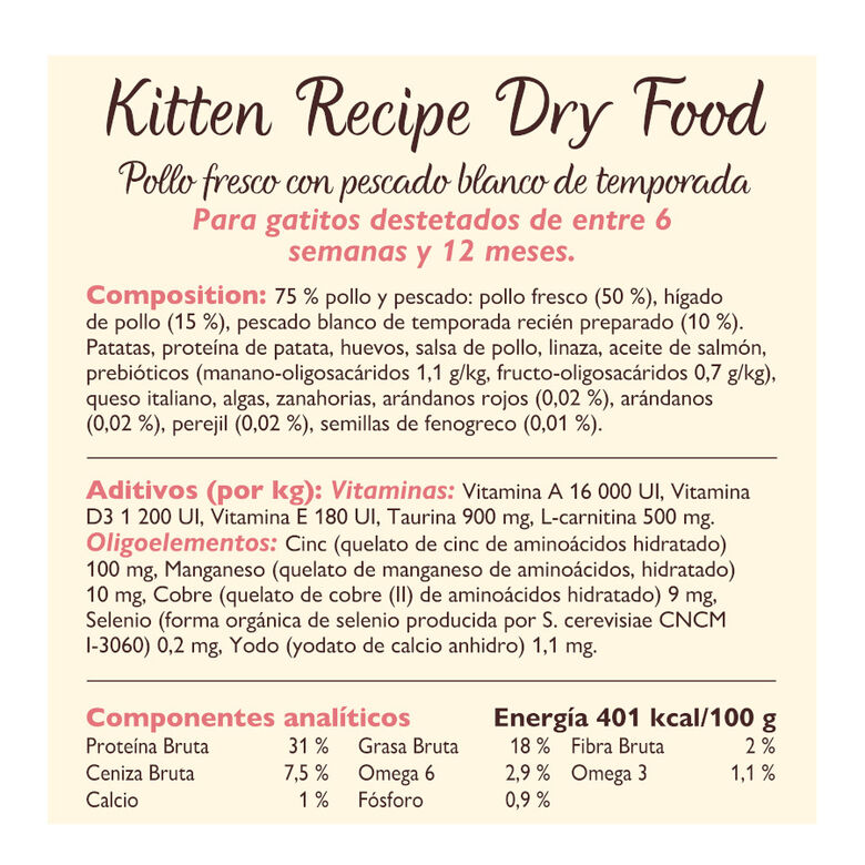 Lily&#039;s Kitchen Kitten Pollo pienso para gatos thumbnail
