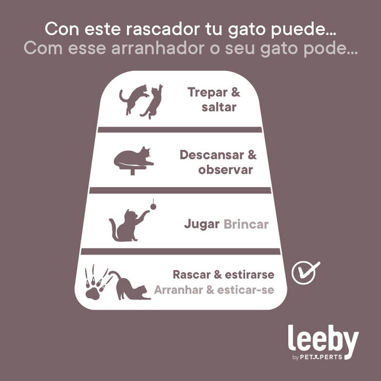 Leeby Wilki rascador de pared para gatos,  Imagen numero 7 Leeby Wilki rascador de pared para gatos, , large Imagen numero 7