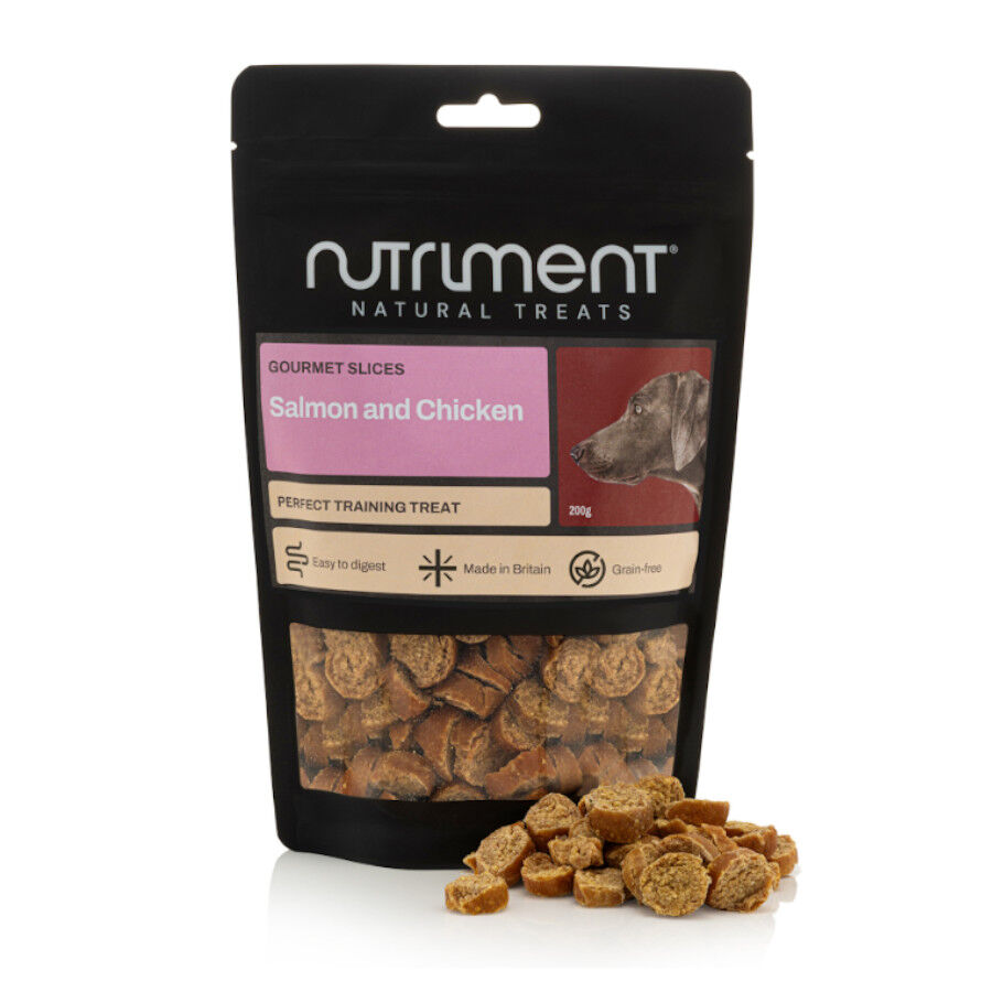 Nutriment Gourmet Barrita Salmón y Pollo Snack para perros