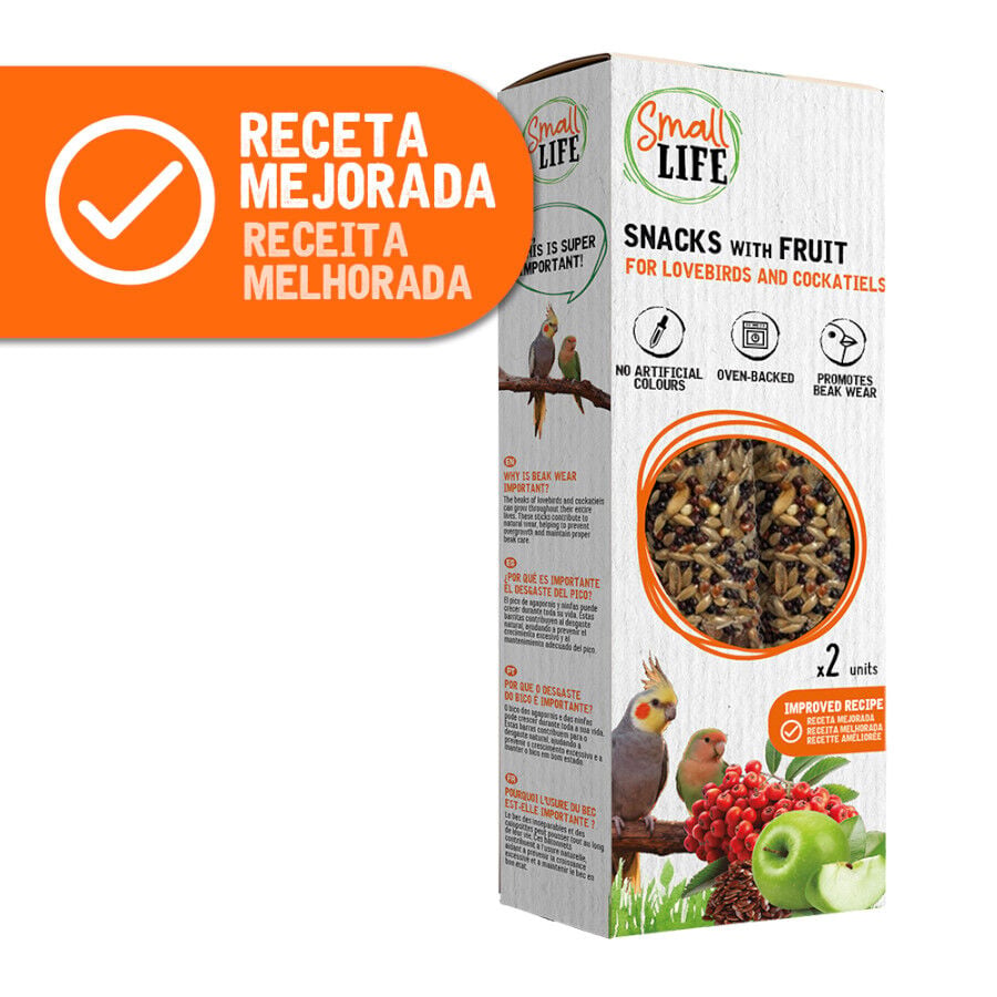 2 barritas Small Life Barritas Snack con Fruta para agapornis y ninfas, , large Imagen numero 2