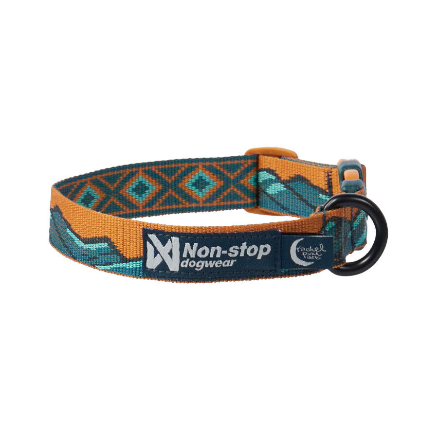 Non-stop Dogwear Collar Turquesa y Roble para perros, , large Imagen numero 1