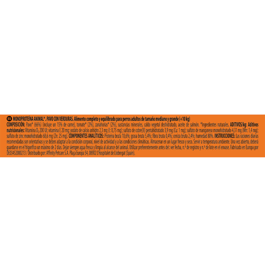 4 sobres x 300 g Nature's Variety Original Adult Medium Pat&eacute; sobre para perros, , large Imagen numero 6