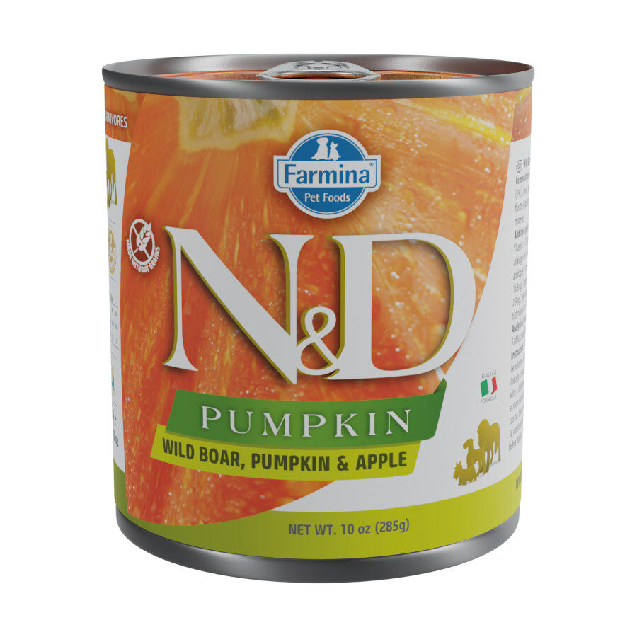 285 g Farmina N&D Pollo, Jabal&iacute;, Calabaza y Manzana lata para perros, , large Imagen numero 1