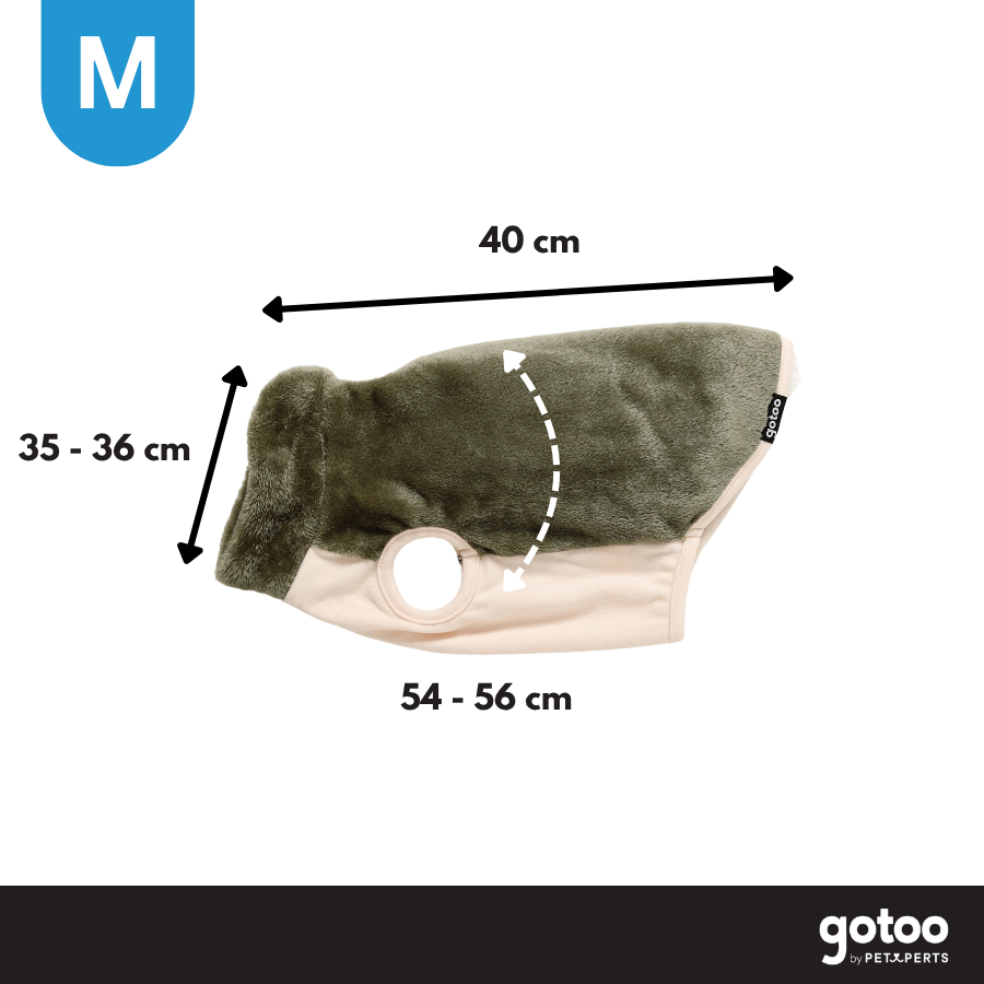 Gotoo Jersey Polar Verde para perros, , large Imagen numero 4