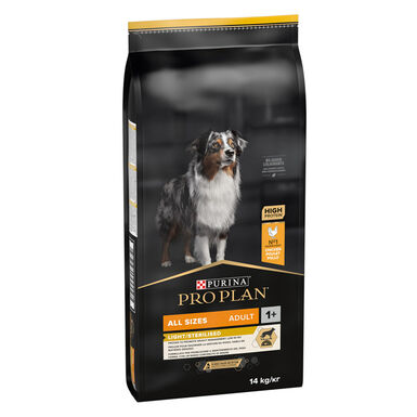 Pro Plan Adult Light/Sterilised Pollo pienso para perros