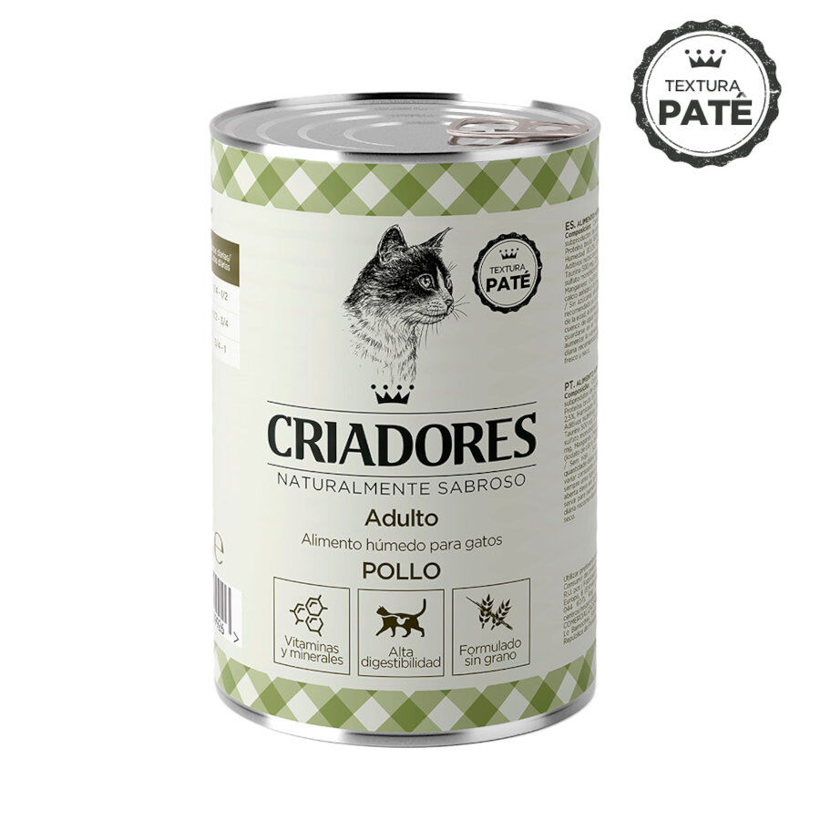 400 g Criadores Adulto Pollo Lata para Gatos, , large Imagen numero 2