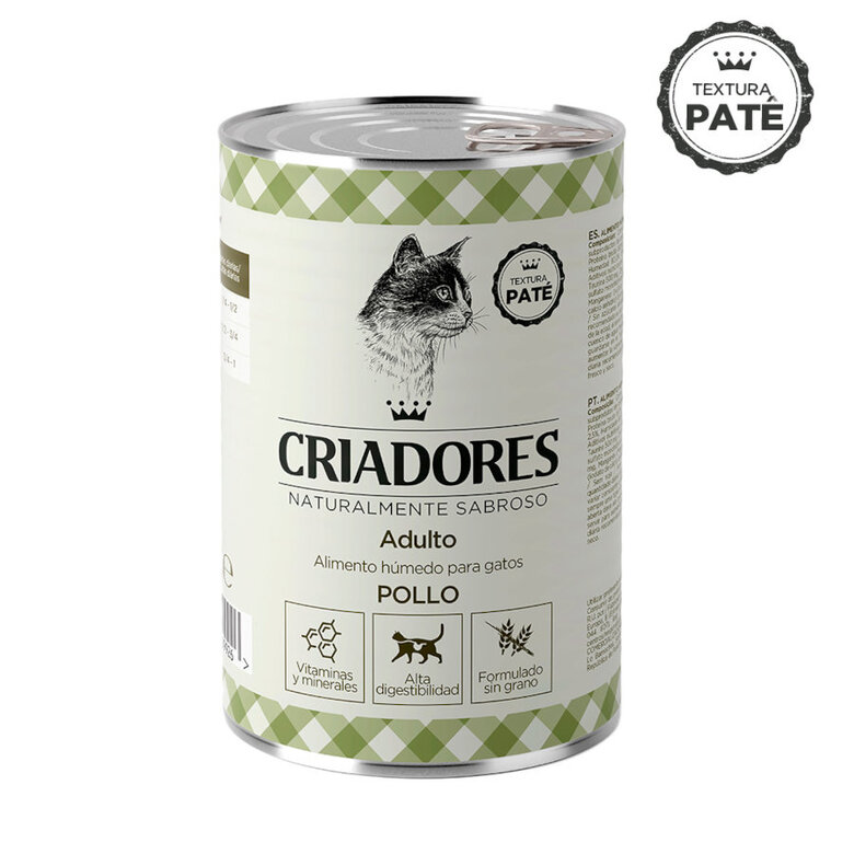 400 g Criadores Adulto Pollo Lata para Gatos,  Imagen numero 2 400 g Criadores Adulto Pollo Lata para Gatos, , large Imagen numero 2