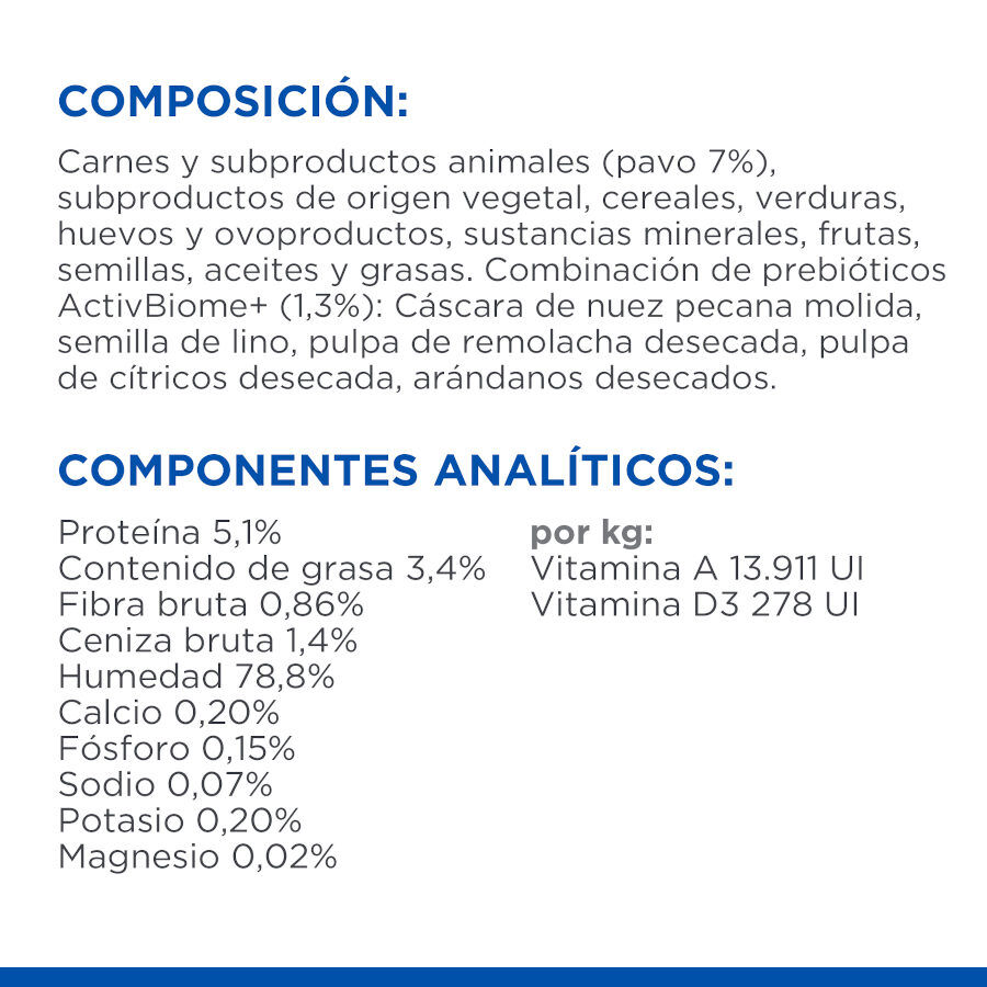 Hill&#039;s Science Plan Adult Small y Mini Perfect Digestion Mousse de Pavo lata para perros thumbnail