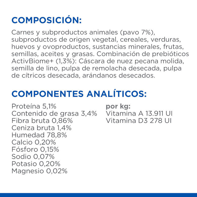 Hill&#039;s Science Plan Adult Small y Mini Perfect Digestion Mousse de Pavo lata para perros thumbnail
