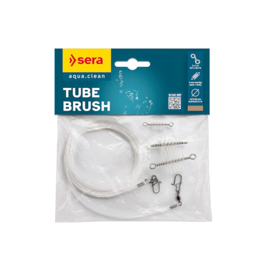 Sera Aqua Clean Limpiador flexible con Cepillo para tubos de acuario