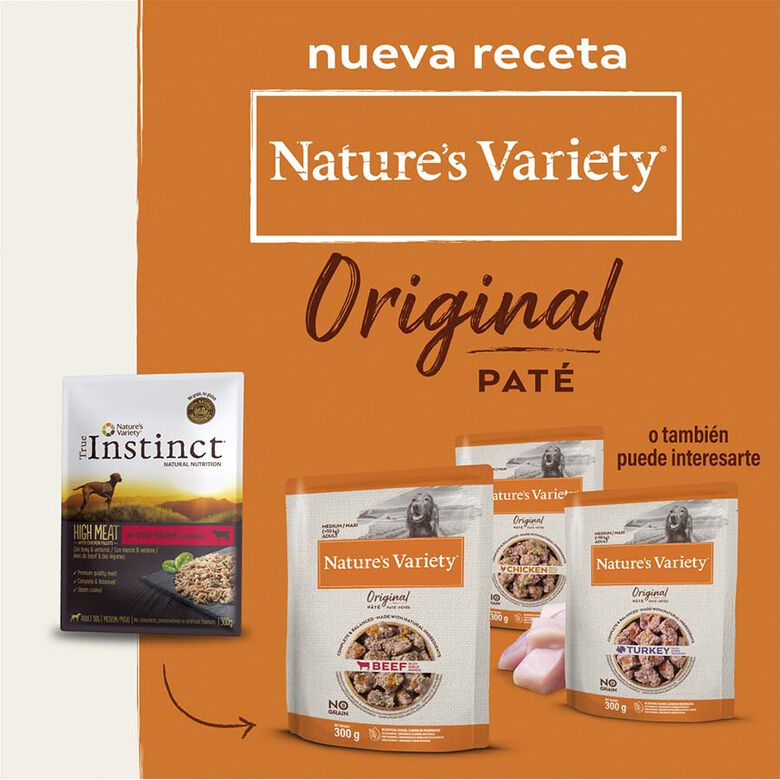 Nature&#039;s Variety Medium/Maxi Adult buey sobre para perros thumbnail