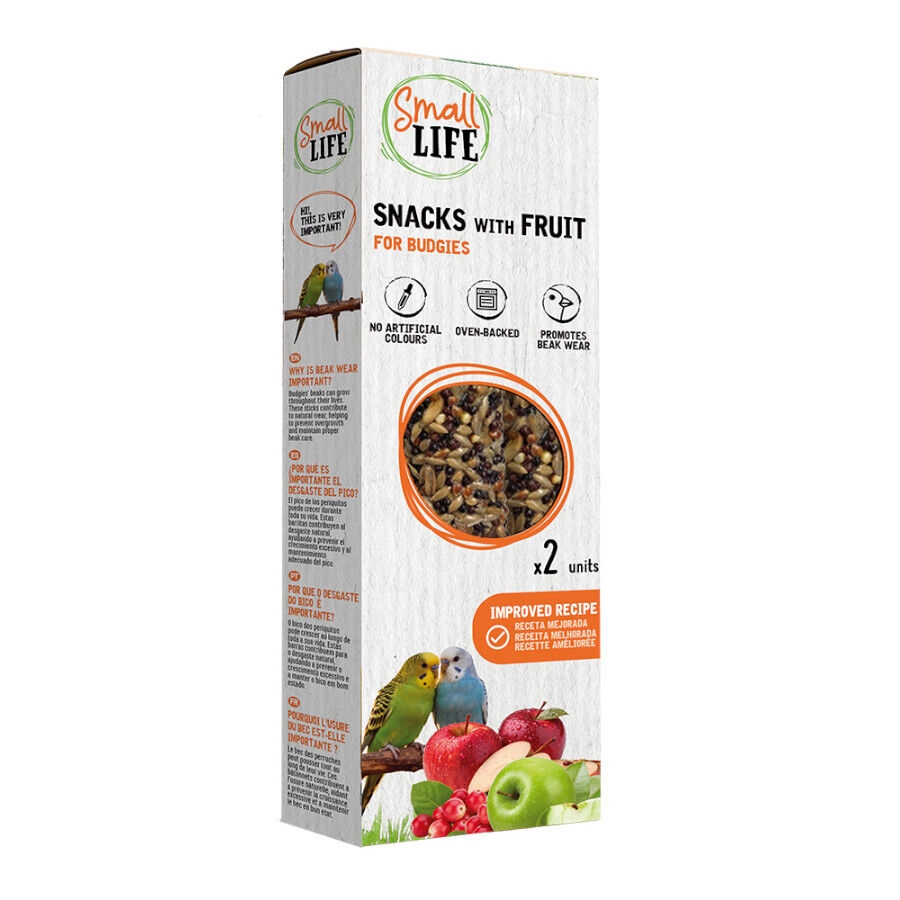 2 barritas Small Life Barritas Snack con Fruta para periquitos, , large Imagen numero 1