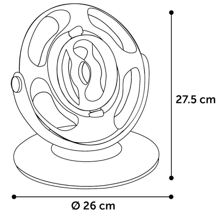 Flamingo Dita juguete interactivo electr&oacute;nico y giratorio para gatos, , large Imagen numero 4