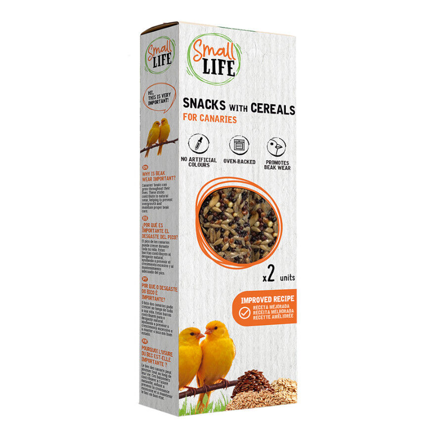2 barritas Small Life Barritas Snack con Cereales para canarios, , large Imagen numero 1