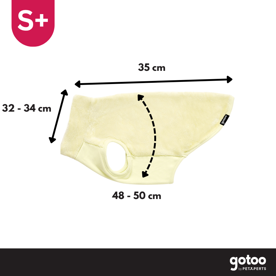 Gotoo Jersey Polar Amarillo para perros, , large Imagen numero 4