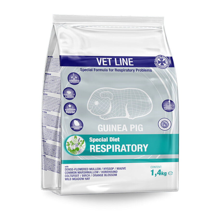 Cunipic Vet Line Respiratory Heno de Pradera para cobayas, , large Imagen numero 1
