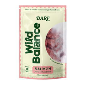 Wild Balance Barf Men&uacute; salm&oacute;n con verduras comida congelada para perros