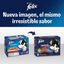 4 sobres x 85 g Felix Fantastic Duo Carne en Gelatina sobre para gatos, , large indicador imagen numero 7