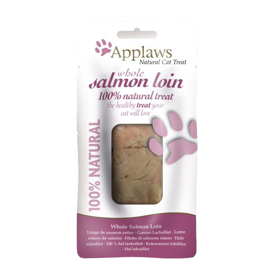 30 g Applaws Lomo de Salm&oacute;n snack para gatos, , large Imagen numero 3