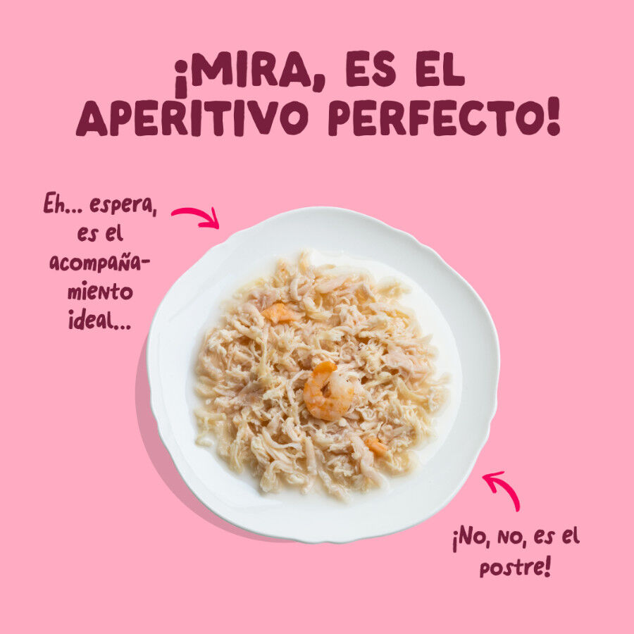 70 g Edgard & Cooper Filetes de Pollo y Gambas Lata para gatos, , large Imagen numero 3