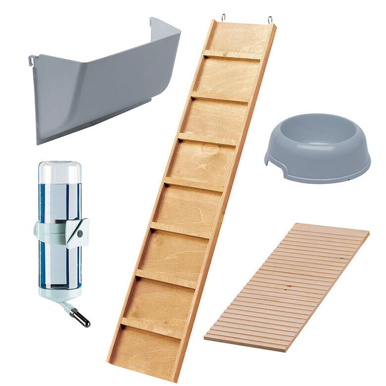 Ferplast Grand Lodge Conejera de dos niveles, , large Imagen numero 10