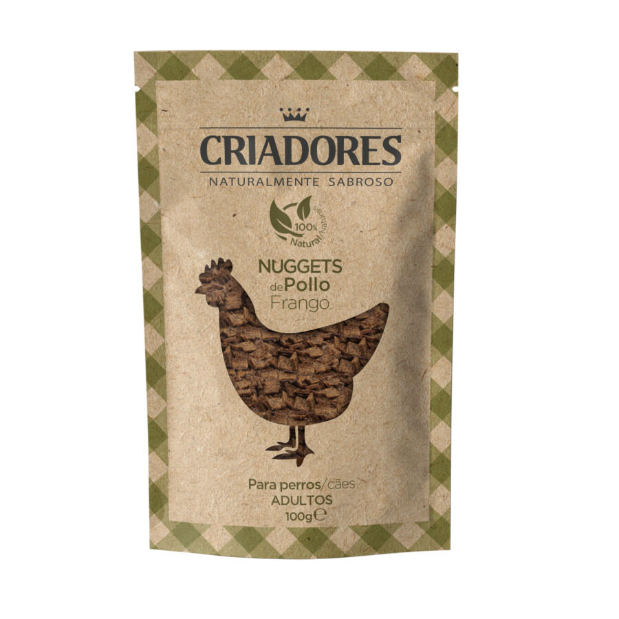 2 bolsitas x 100 g Criadores Nuggets de Pollo para perros &iexcl;Pack ahorro!, , large Imagen numero 1