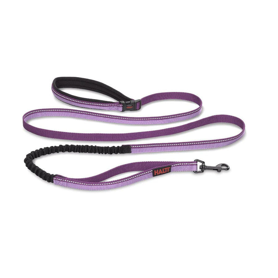 Halti correa de canicross acolchada morada para perros, , large Imagen numero 1