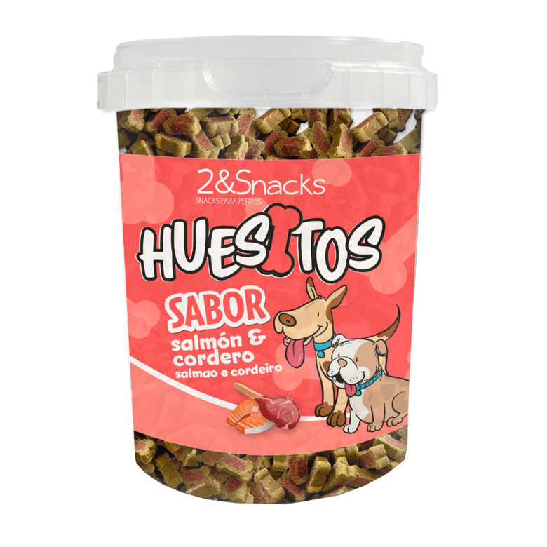 2&amp;Snacks Huesitos Duo Salmón y Cordero para perros thumbnail