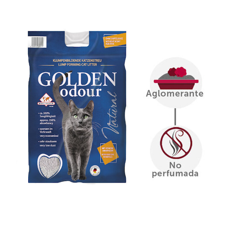 Golden Odour Arena Aglomerante Absorbe Olores para gatos, , large image number null