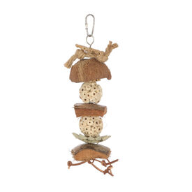 Quapas Coco Juguete para p&aacute;jaros