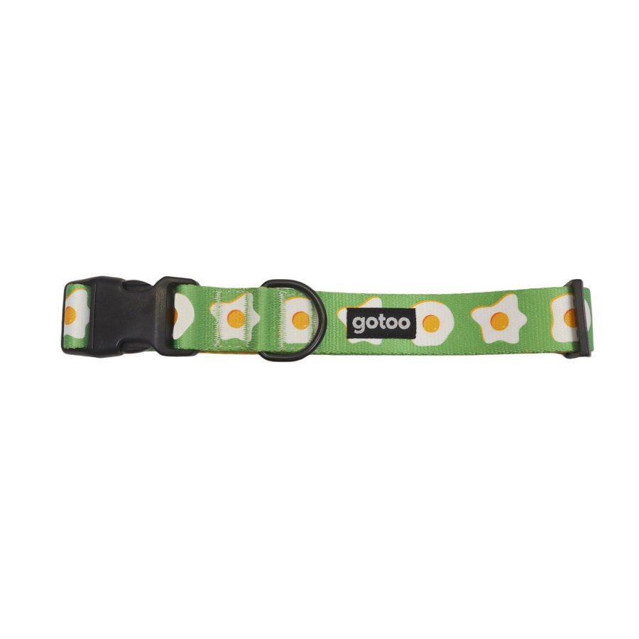 Gotoo Collar estampado verde para perro, , large Imagen numero 1