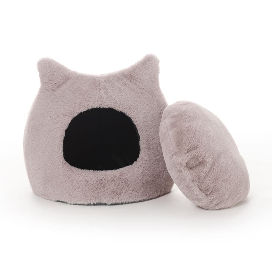 Leeby Iglú Anti Estrés Rosa para gatos thumbnail