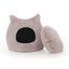 Leeby Iglú Anti Estrés Rosa para gatos, , large indicador imagen numero 4