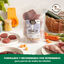 1 kg Wild Balance Barf Menú Completo Conejo Con Verduras Frescas alimento para perros, , large indicador imagen numero 7