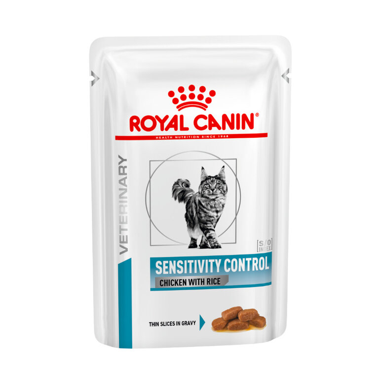 Royal Canin Veterinary Sensitivity Control Pollo y Arroz sobre en salsa - Pack, , large image number null